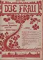 Die Frau magazine, January 1906, published by the feminist umbrella organization Bund Deutscher Frauenvereine (BDF)