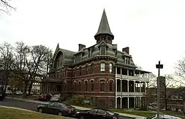 New England Hospital for Women and Children, Roxbury, Boston, Massachusetts, 1872.