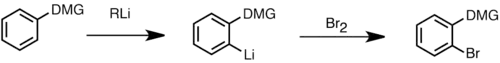 Directed ortho metalation