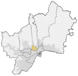 Location of Bailén-Miraflores