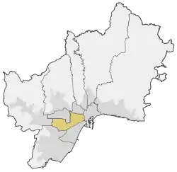 Location of Cruz de Humilladero