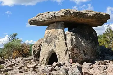 Dolmen de Coste-Rouge in Soumont (France)