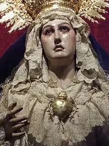 Our Lady of Sorrows, El Viso del Alcor, Seville, Spain.