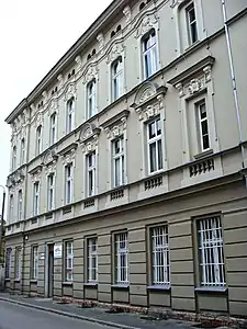 Elevation on Podolska street