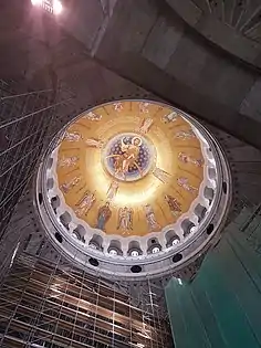 Dome of the church (Under construction)