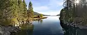 Entering Donner Lake