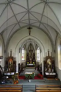 Doppleschwand : Parish Church of Saint Nicholas - interior view