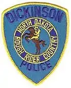 Dickinson Police Department patch