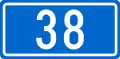 D38 state road shield