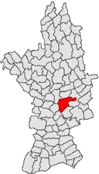 Location in Olt County