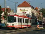 N8C train on former tram line 403 (today U43) in 2005