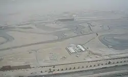 Dubai Autodrome and surrounding areas of Al Barsha