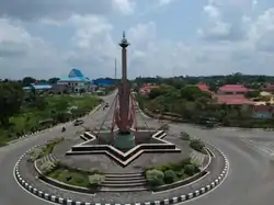 Duhung Roundabout Monument in Kuala Kurun