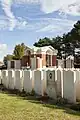 War graves adjacent to the memorial