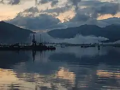 Dusk on the Holy Loch