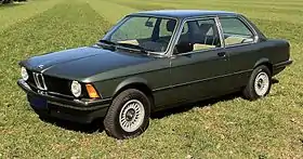 A dark-coloured BMW E21 similar to the car in which Lamplugh was seen struggling with a man.