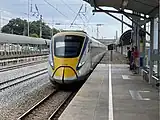 KTM ETS Class 93 arriving from South