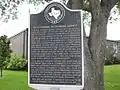 Historical marker explains Eagle Lake's rice farming