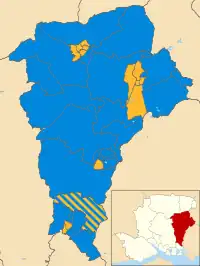 2007 results map