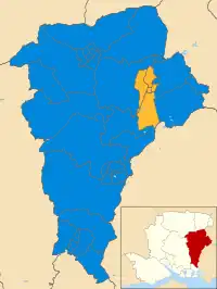 2011 results map