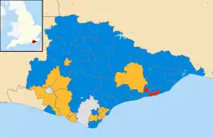 2009 results map