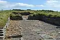 East view of Viking longhouse, Quoygrew