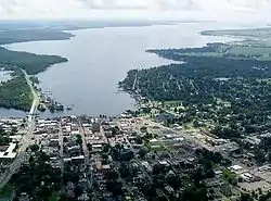 Elizabeth City facing the Pasquotank River