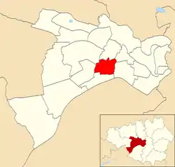 Eccles ward within Salford City Council.