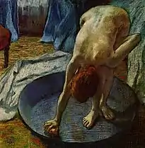 Edgar Degas, Woman in the Bath, 1886, Hill–Stead Museum, Farmington, Connecticut