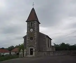 The church in Manoncourt-en-Woëvre