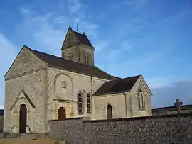 The church in Fresney-le-Vieux