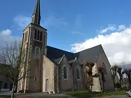 The church of Saint-Jean-Baptiste, in Vimarcé