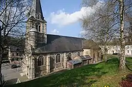 The church in Fontaine-le-Bourg