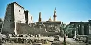 The Luxor Temple in Luxor