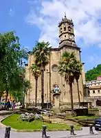 Church of San Andrés in Eibar.