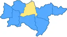 Location in the Yekaterinoslav Governorate