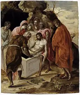 The Entombment of Christ by El Greco