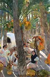 Elche. El palmeral (1918-1919)