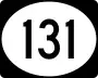 Highway 131 marker