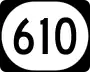 Kentucky Route 610 marker