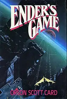 Cover shows a futuristic airplane landing on a lighted runway.