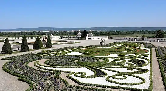 Parterre at Schloss Hof in Austria