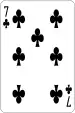 7 of clubs