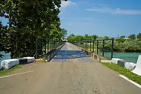 Bridge across Enguri looking towards Ganmukhuri