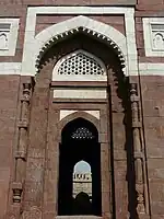 Entrance of the Mausoleum of Ghiyath al-Din Tughluq