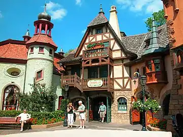 Ludowici tiles used in the Germany Pavilion of EPCOT at Walt Disney World