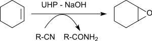 Epoxidierung von Cyclohexen mit UHP