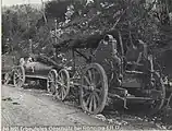 A Obice da 280 abandoned during the Italian retreat from Caporetto.