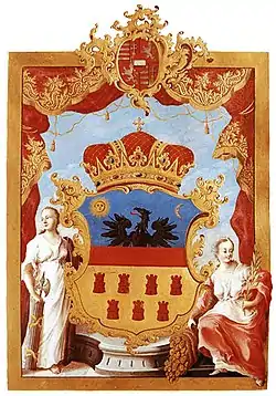 Coat of arms of Transylvania (1765)