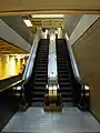 One of many escalators in Posvar Hall